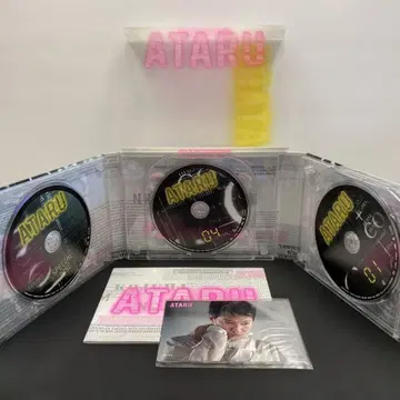 ATARU DVD 7매 세트 소책자 부속물 있음