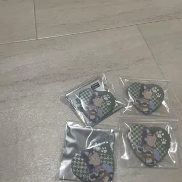 타치바나 센조 난자타운 하트 캔 배지