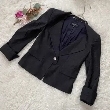 ESCADA SPORT 테일러드 자켓 34 다크 그레이 새상품급 S