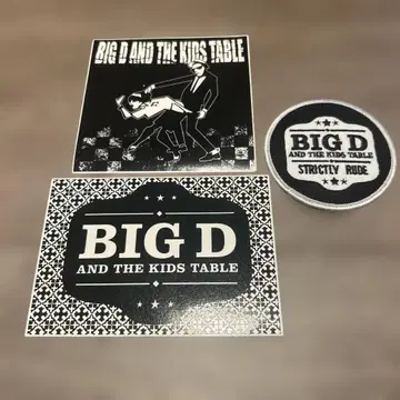 Big D & The Kids Table 스티커 와펜 세트