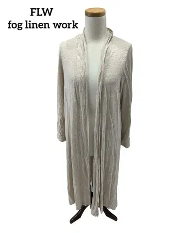 FLW fog linen work 포그린워크 롱 가디건