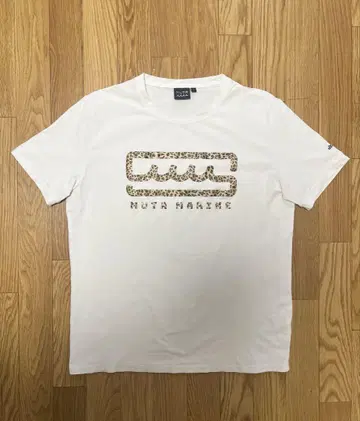 MUTA MARINE 로고 T셔츠 화이트
