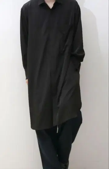 MB 하이엔드 DSKB 셔츠 롱 셔츠 블랙