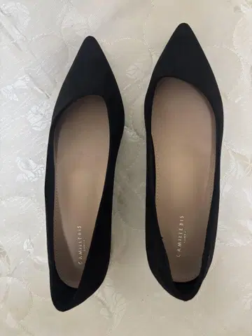 블랙 스틸레토 펌프스 26cm