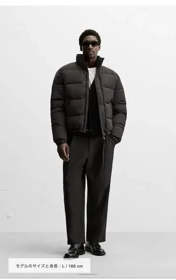 ZARA BOXYFIT 퀼팅 자켓