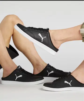 PUMA 블랙 스니커즈 SOFTFOAM+