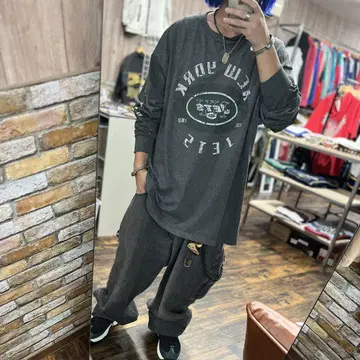 NEW YORK JETS 티셔츠 L 그레이 NFL 2XL 구제 의류