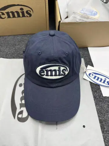 emis 네이비 야구 모자