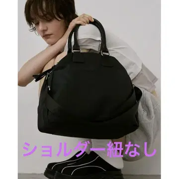 un/neu 2WAY 아웃 포켓 나일론 보스턴 백