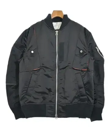 sacai 밀리터리 블루종 남성용