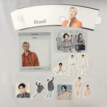 [ 공식 ] Snow Man 라울 특전 세트 달력 특전 스티커 등