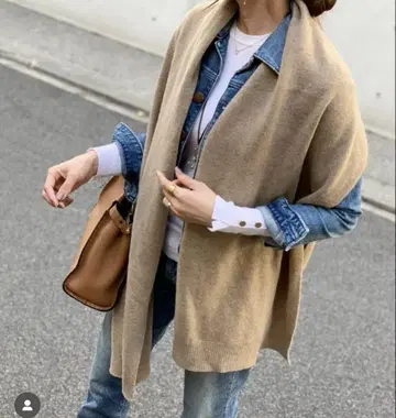 Day and Grade 캐시미어 혼방 엘레강스 숄