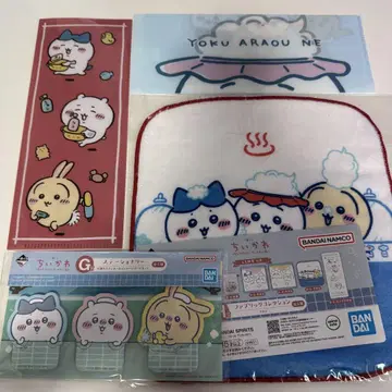 치이카와 제일복권 묶음 판매 타월 문구류 티켓 홀더 HG