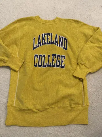 챔피언 리버스 위브 칼리지 로고 맨투맨