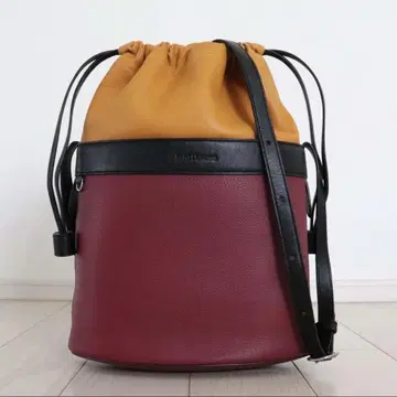 새상품급 J&M DAVIDSON 카니발 복조리 가죽 숄더 백