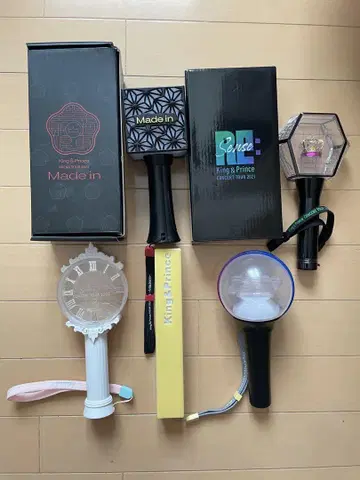 King & Prince 응원봉 5개 세트