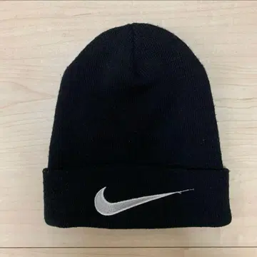 90's NIKE 나이키 니트 모자 비니 블랙 프리 사이즈