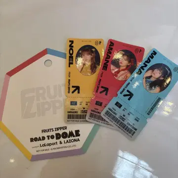FRUITS ZIPPER 라라포트 스티커