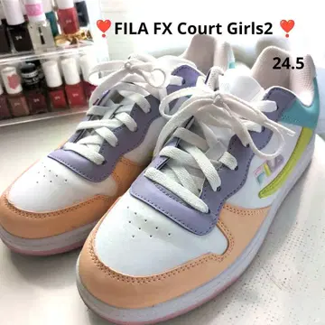 새상품급 FILA FX Court Girls2 에프엑스 코트 24.5