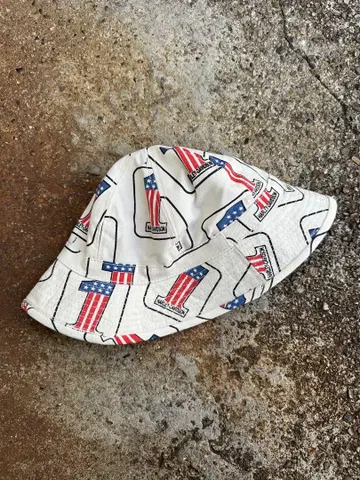 할리 올 패턴 USA 빈티지 데드스탁 셔블 팬 구제 의류