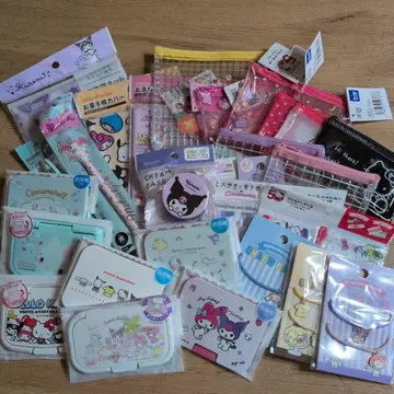 [ 미사용 새상품 ] 산리오 캐릭터 문구 여러가지 세트