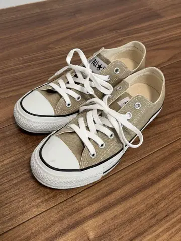 CONVERSE ALL STAR 베이지 스니커즈