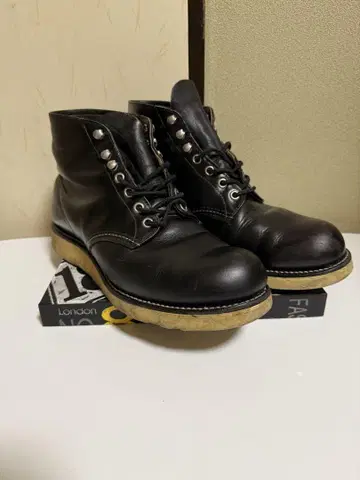 RED WING/사각 개택/8165 US9D 뒷면 스퀘어 개택