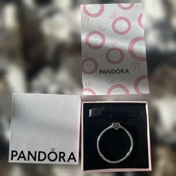PANDORA Moments 스파클링 인피니티 하트 클래스프 16cm