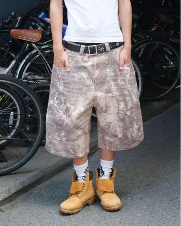 BELVET Camo Pattern Shorts