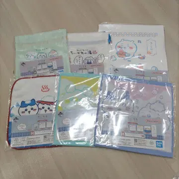 제일복권 치이카와 (먼작귀) 치이카와노유 패브릭 컬렉션 컴플리트 세트