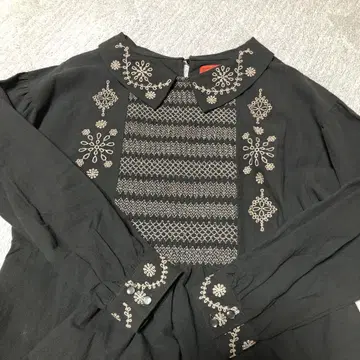 somari 블랙 셔츠 원피스 긴팔