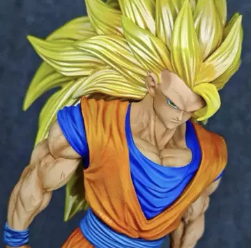 드래곤볼 슈퍼 사이어인 3 손오공 레진 키트 피규어