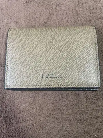 FURLA 명함지갑 브라운 계열