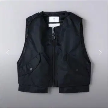 25SS 새상품 [ HYKE ] TYPE L-2A VEST 블랙