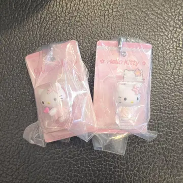 HELLO KITTY 패키지 미니어처 컬렉션 2개 세트