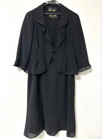 도쿄 소와르 예복 여름용 원피스 수트 13호 블랙 포멀