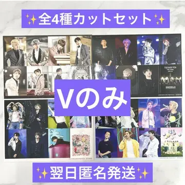 BTS MOVIE WEEKS 영화 일본 한정판 무비티켓 특전 V만 4종