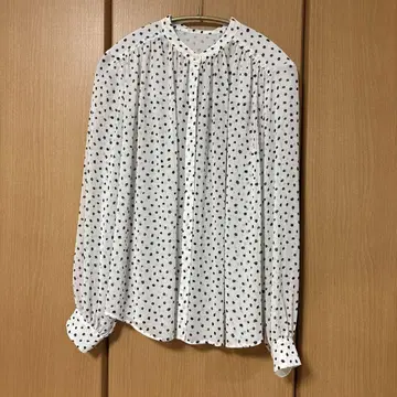 플라스테 시어 블라우스 S