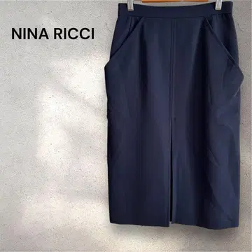 NINA RICCI 니나리치 네이비 스커트 9호 타이트 스커트