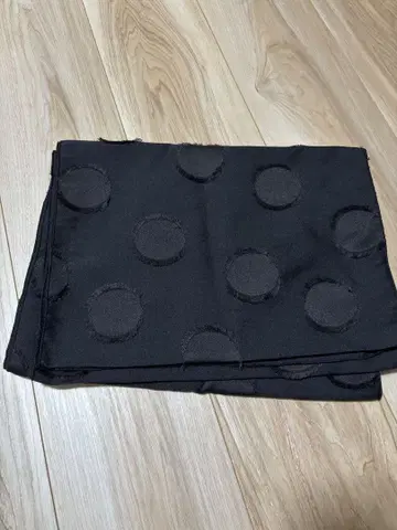KIMONO MODERN 블랙 도트 성인용 헤코비 컷 자카드