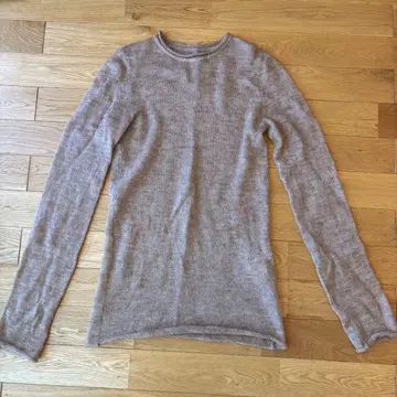 Mediam 시스루 모헤어 니트 Shear mohair tops