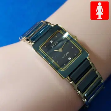 [ 새상품 미사용 ] RADO DIASTAR 블루 세라믹 여성용 워치
