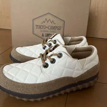 인기 TOKYO CAMPGO 아웃도어 신발 3L 아이보리 25cm