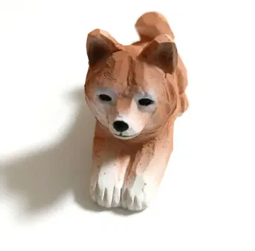 시바견 피규어 약 7cm