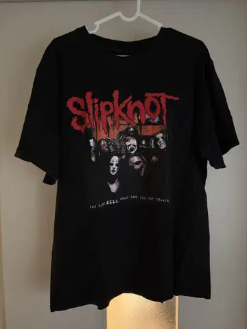 Slipknot 밴드 티셔츠 블랙