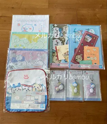 미개봉 새상품 치이카와 제일복권 치이카와의 온천 FGH상 9점 세트