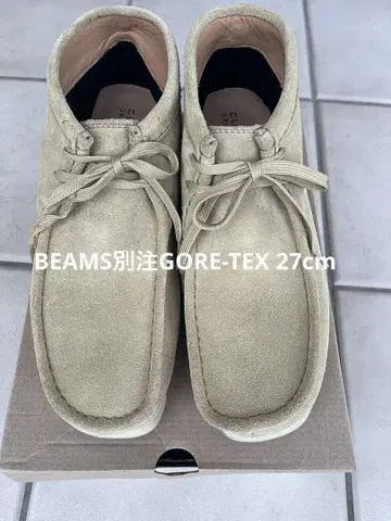 BEAMS 별주 Clarks Wallabee GORE-TEX 27cm