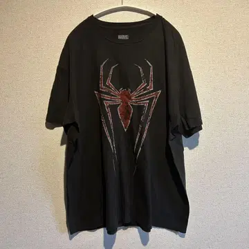 구제 의류 MARVEL 스파이더맨 T셔츠 XL 빈티지 아메카지