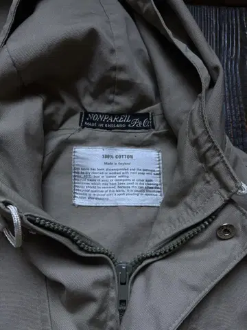 NONPAREIL P&O 마운틴 파카 잉글랜드제 영국제
