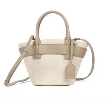 Herlipto Palma mini tote bag taupe